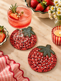 Coasters - Strawberry (Set of 2)