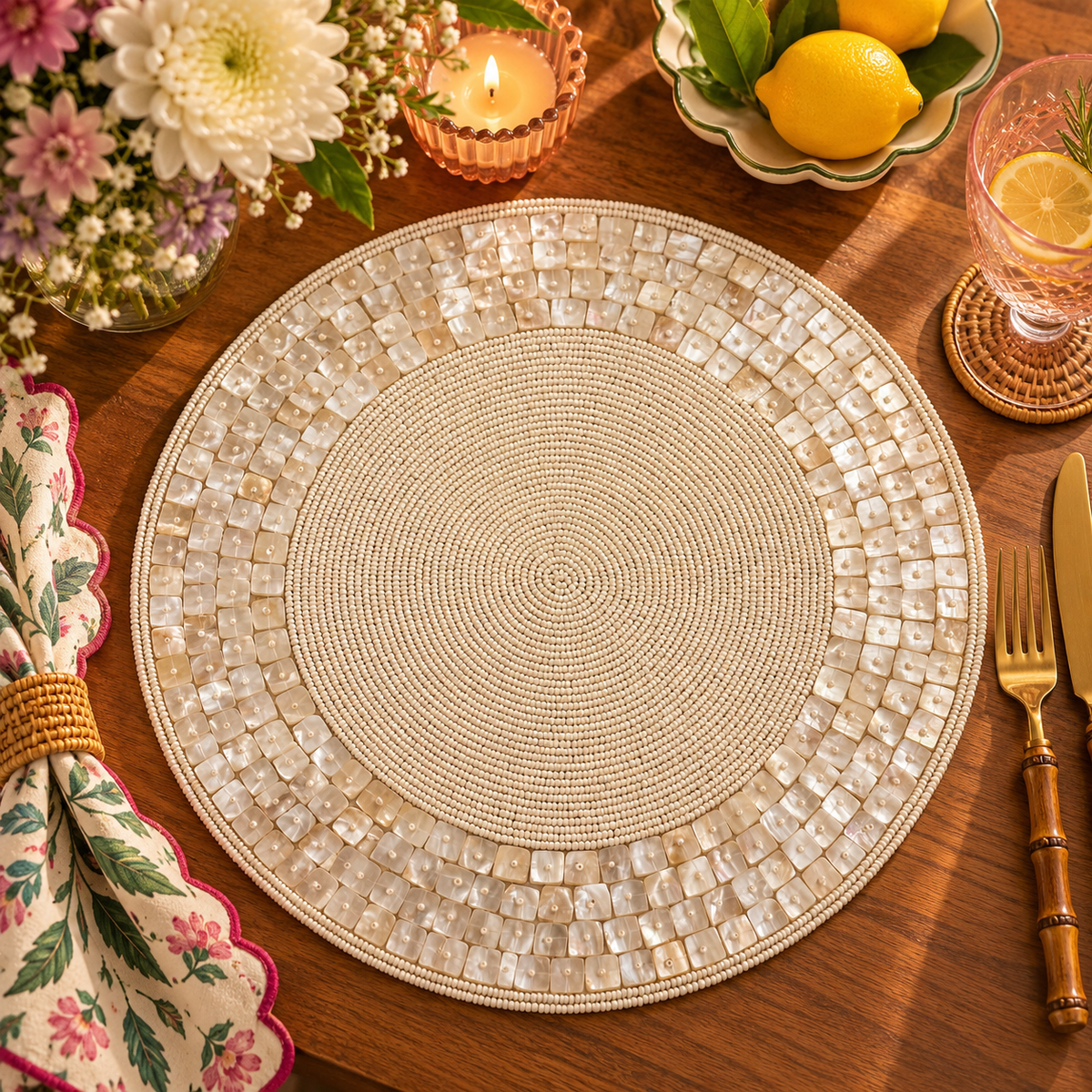 Mother of Pearl (Set of 2)