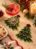 Coasters - Christmas Tree (Set of 2)
