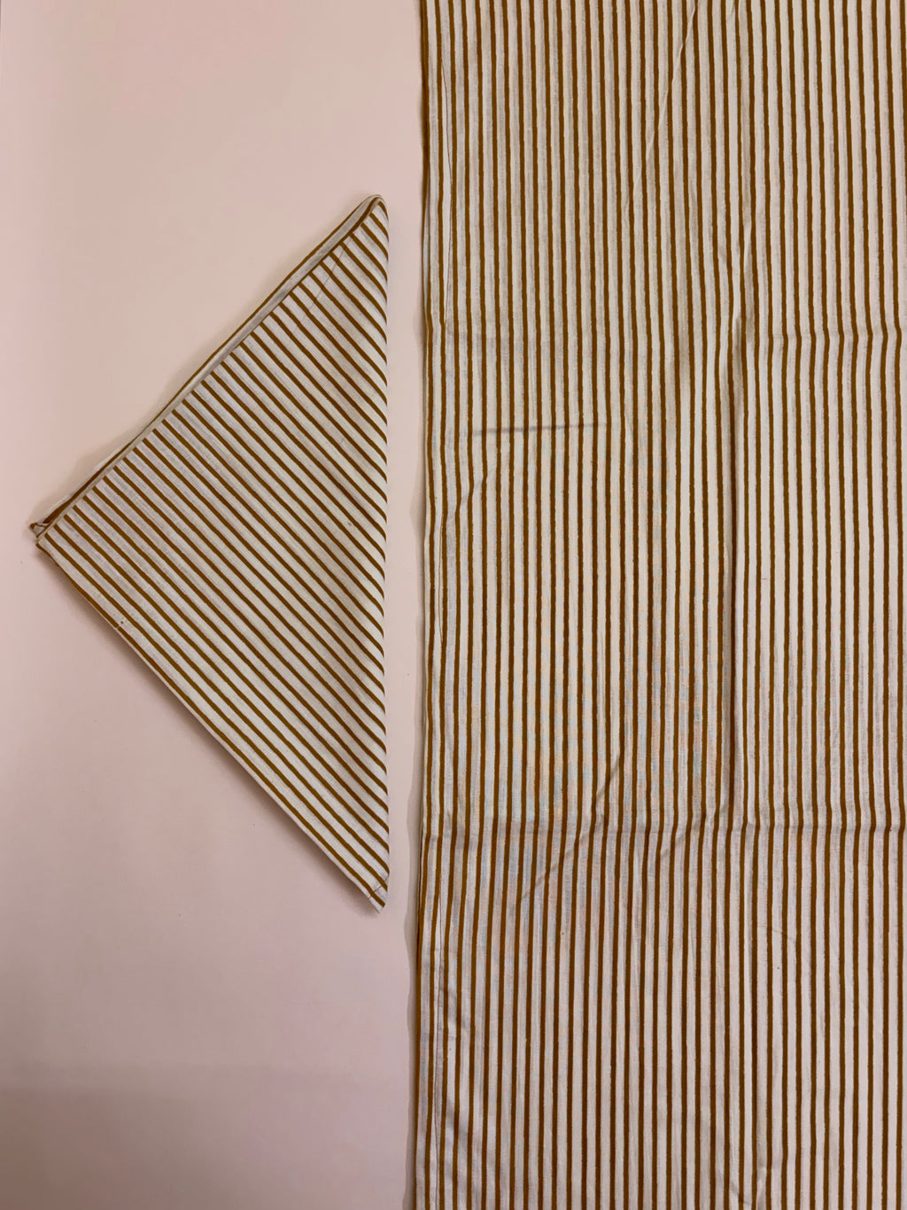 Mustard Stripes Set